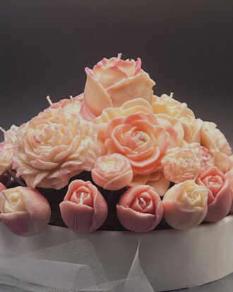 Blossom Garden Candle Arrangement
