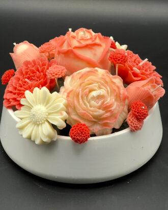 floral candle