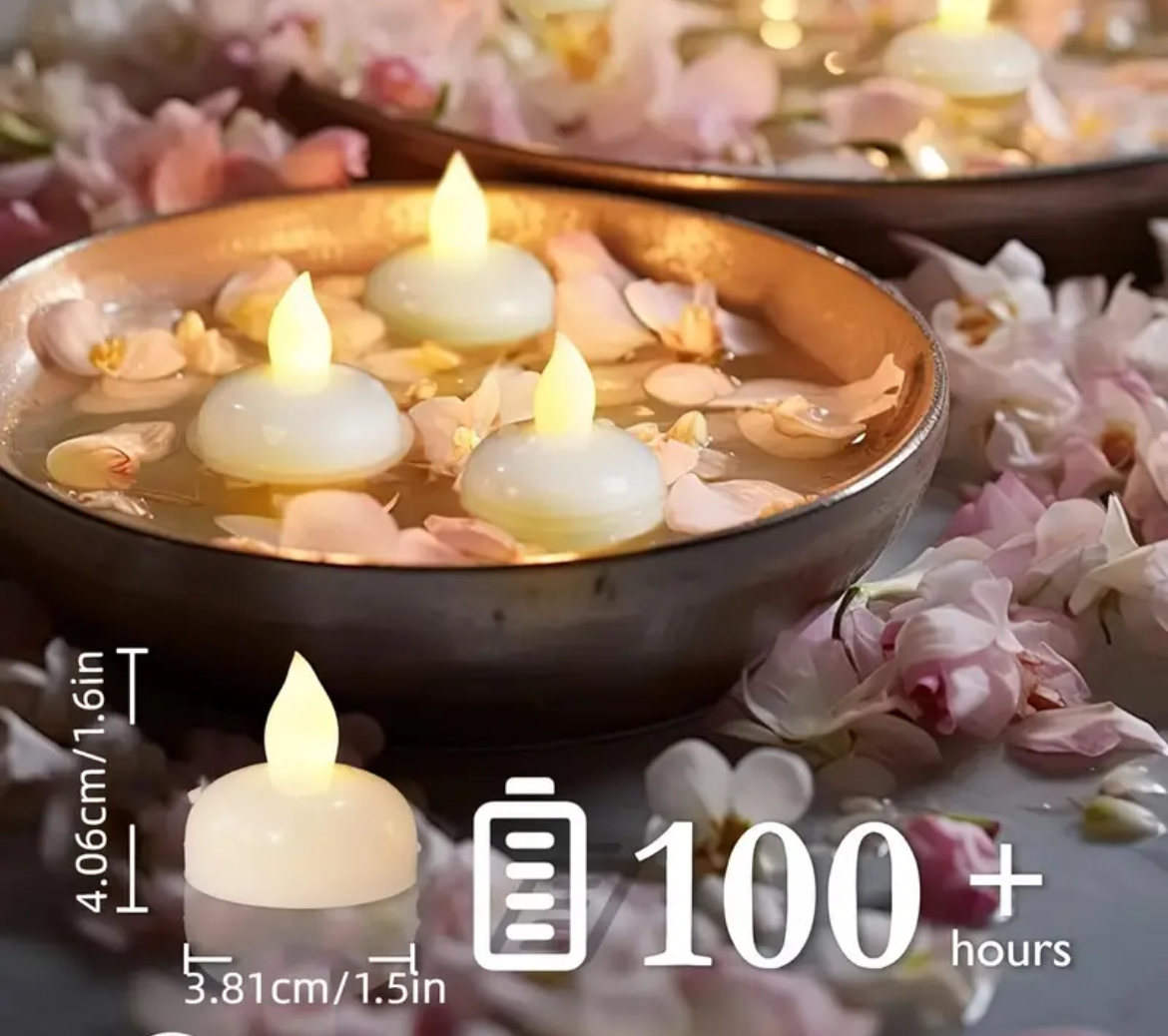 Floating LED Flameless Candles