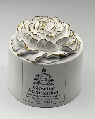 Golden Blossom Candle