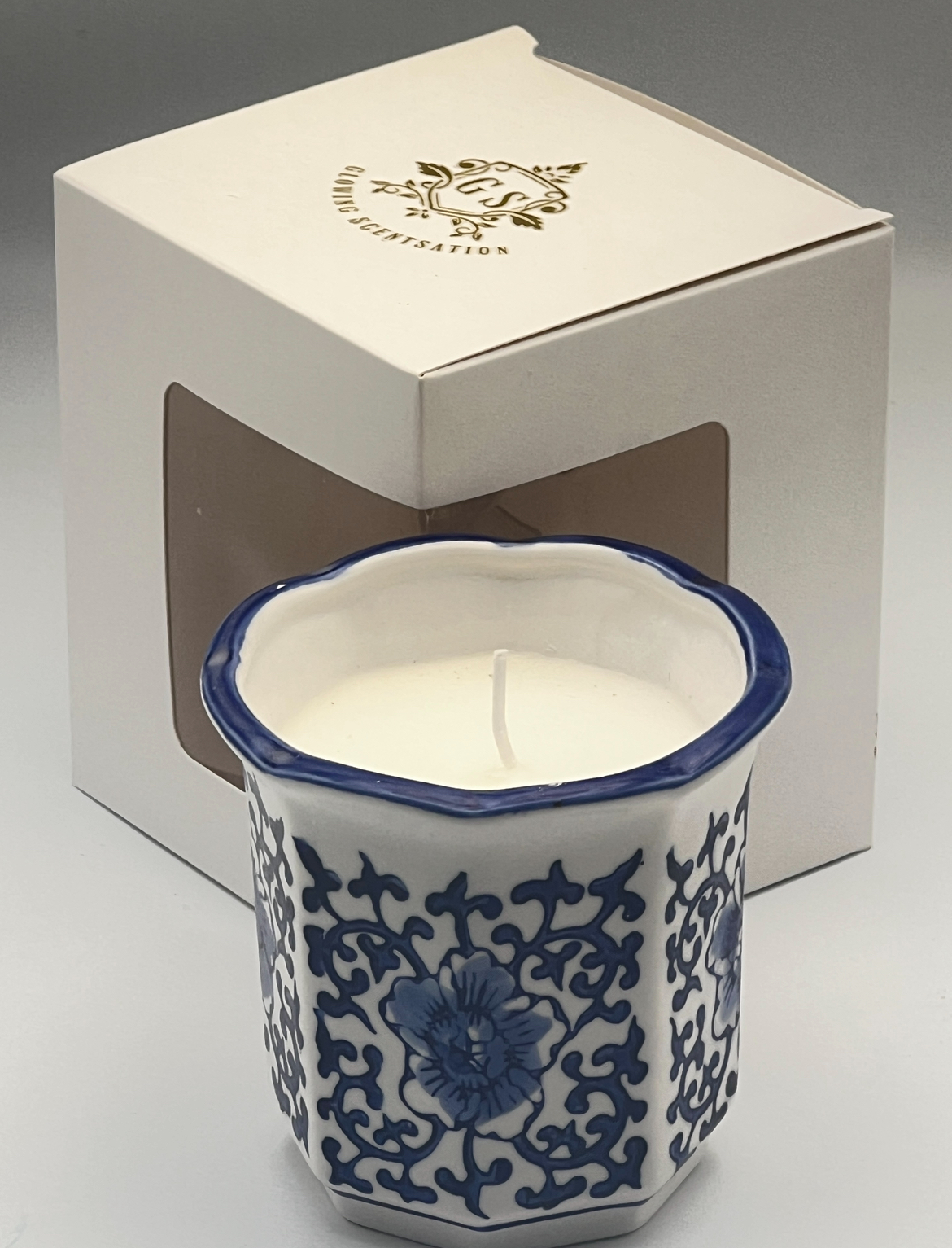 Ceramic Bloom Luxury Candle