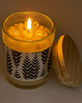Boho Blossom – Vanilla Jasmine Candle