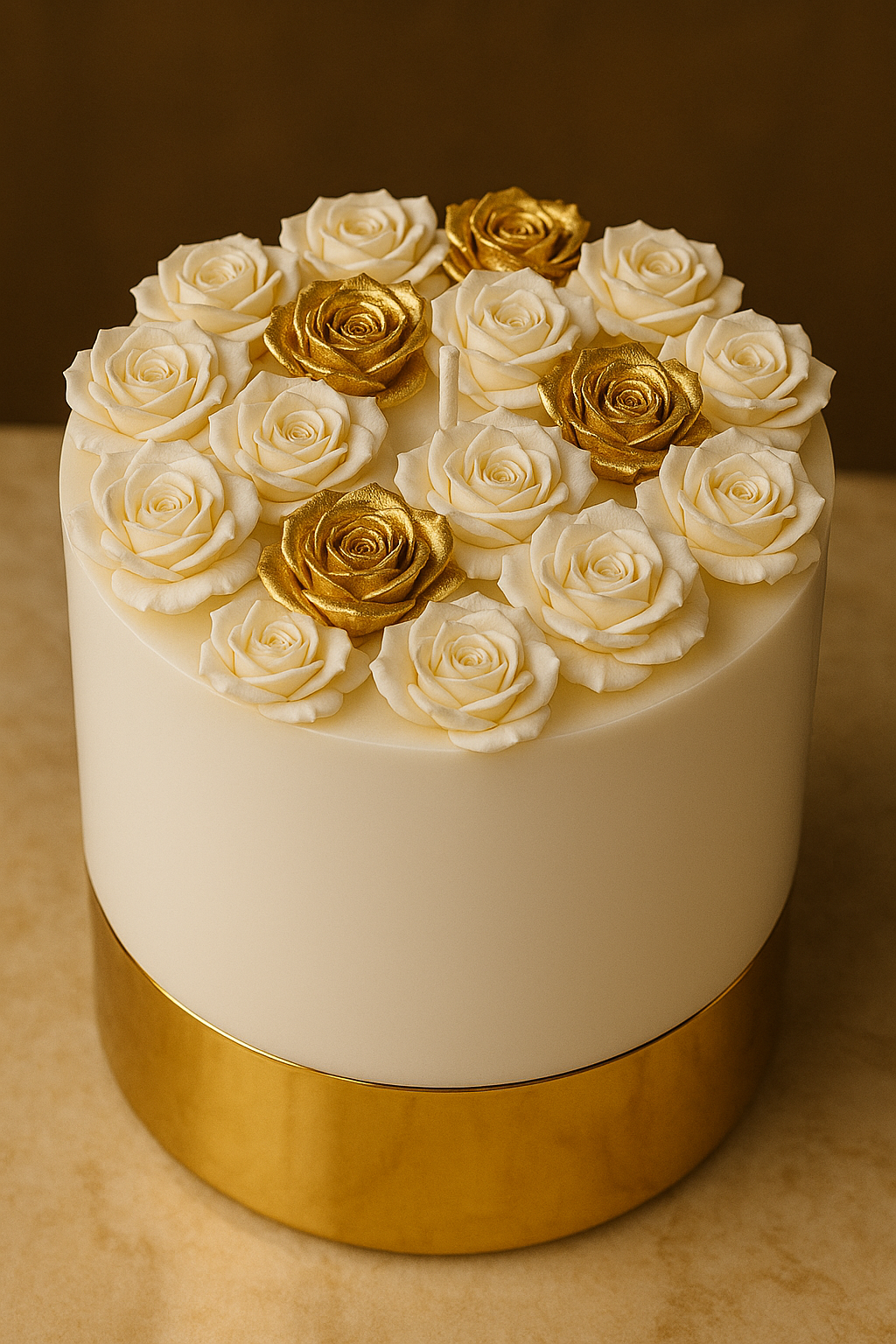 The Imperial Rose Candle