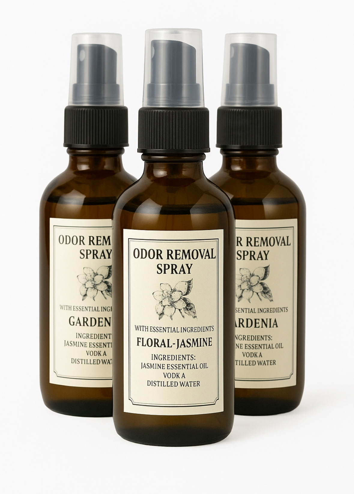Home Odor Removal Spray – Floral Jasmine